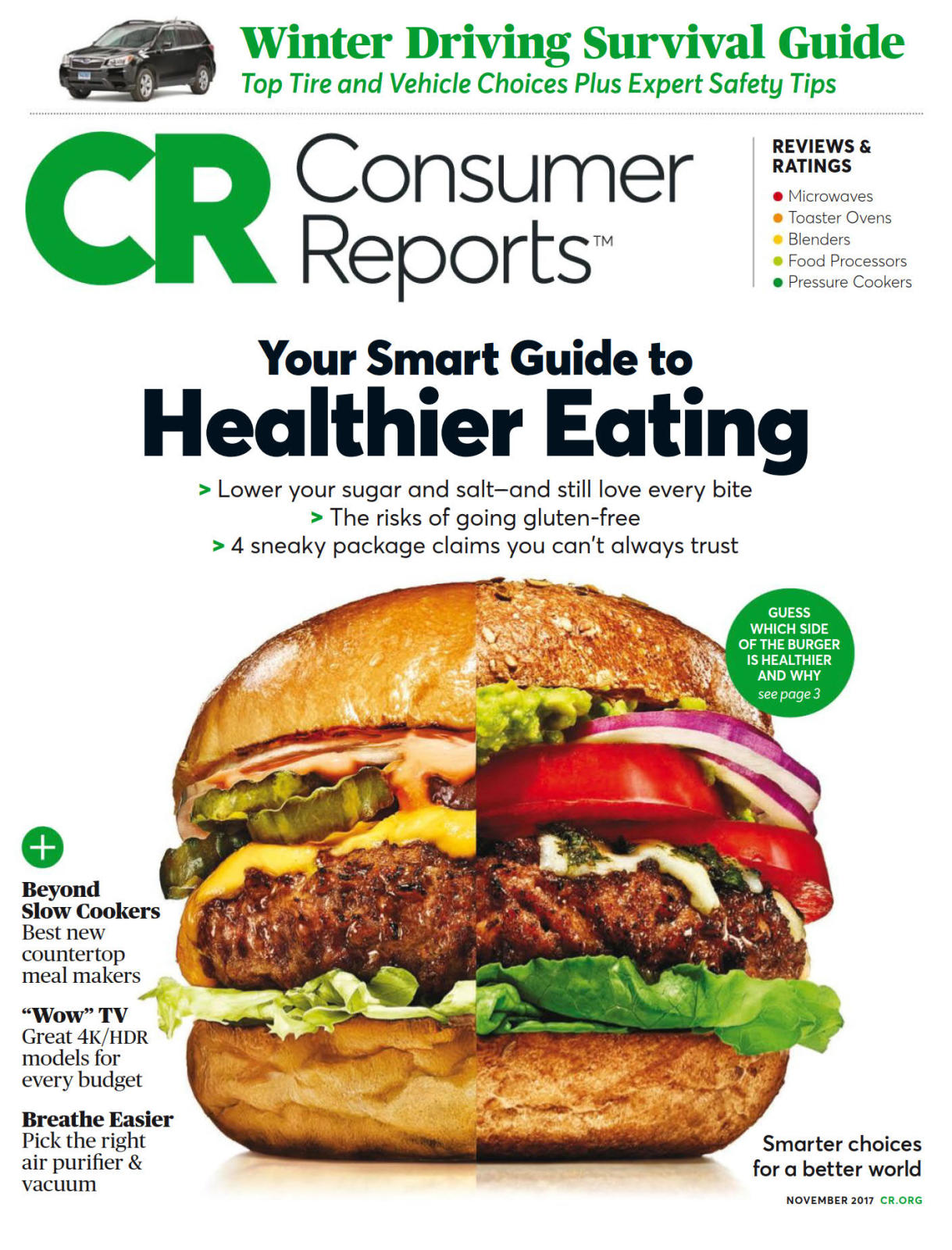 Consumer Reports 消费者报告杂志 2017年11月刊下载
